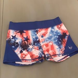 Spandex Gymnastics shorts